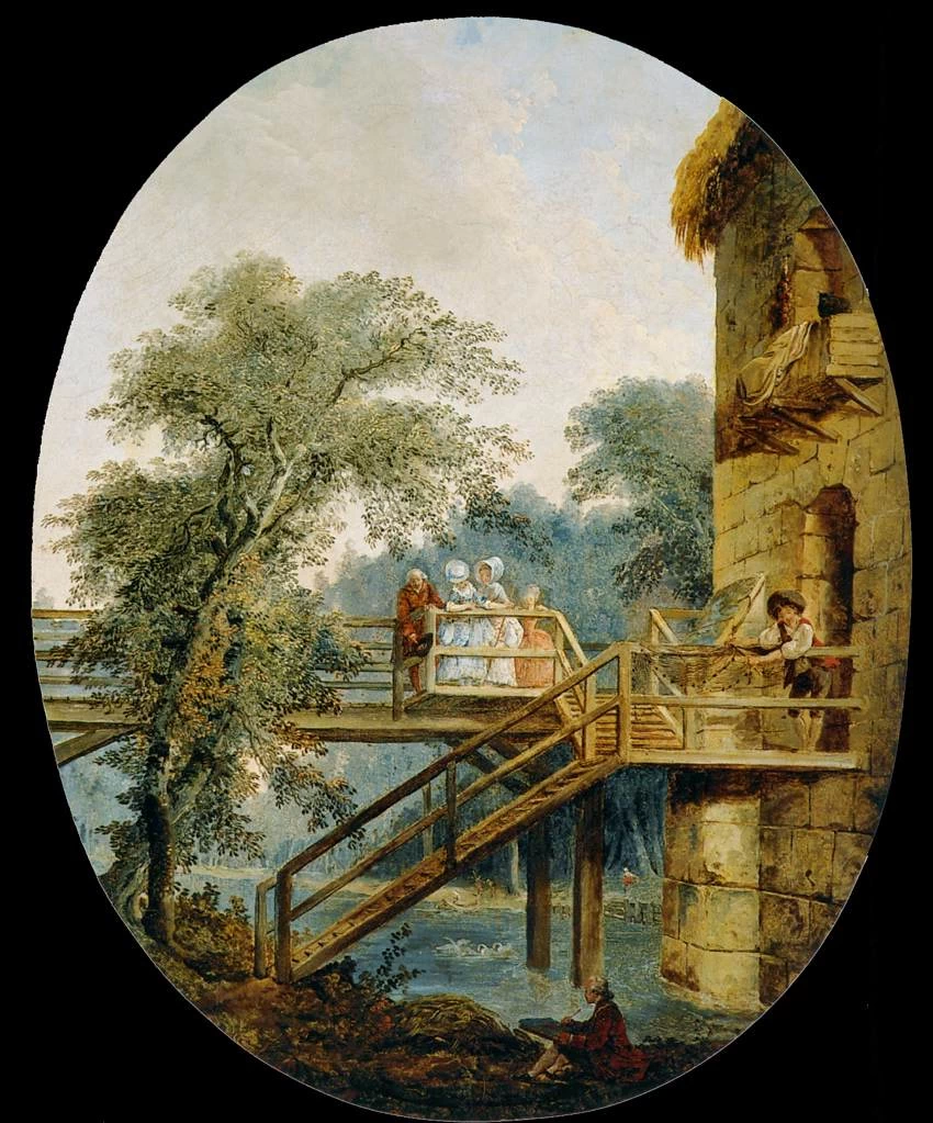 La passerella - Museo Thyssen, Bornemisza, Madrid